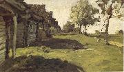 Levitan, Isaak Sunny day in the village oil painting picture wholesale